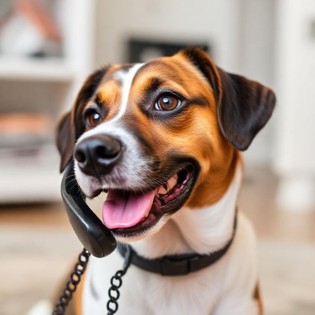 Happy dog
